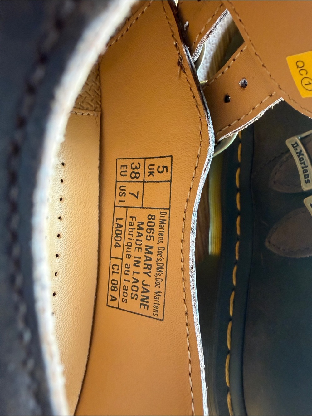 Dr. Martens Brown Double-Buckle Mary Jane Shoes - Picture 10 of 10
